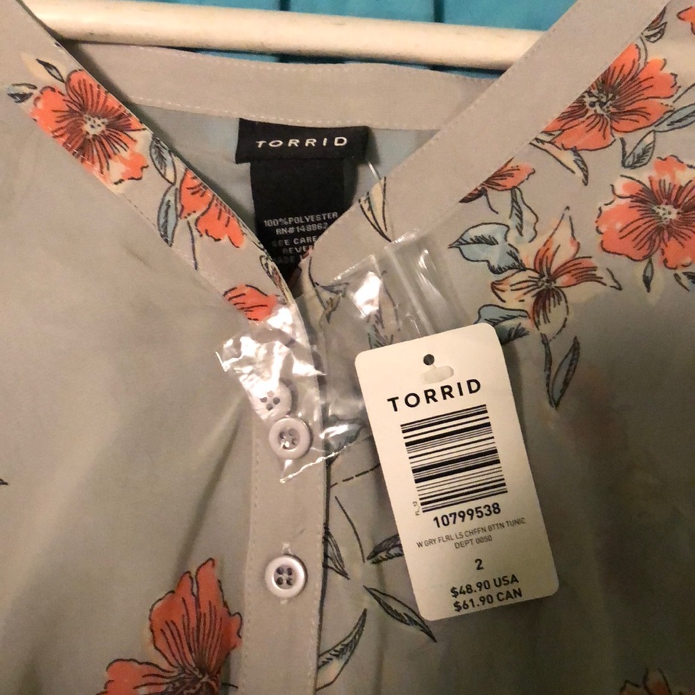 Torrid long shirt